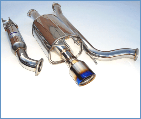 Invidia - Invidia 06+ Honda Civic Si Coupe Q300 Titanium Tip Cat-back Exhaust