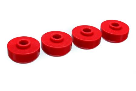 Energy Suspension - Energy Suspension 63-82 Chevrolet Corvette Red Rear Leaf Spring Bushing Set