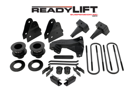 ReadyLIFT Suspension - ReadyLIFT 2011-16 FORD F250 2.5" SST Lift Kit with 4" Rear Blocks - 1 pc Drive Shaft