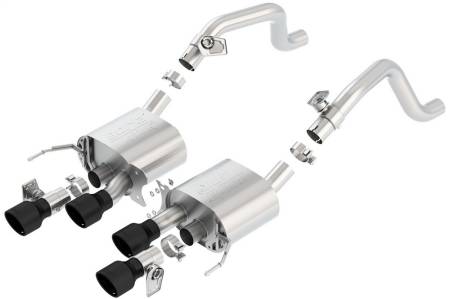 Borla - Borla 14-18 C7 Corvette Stingray Axle-Back ATAK Exhaust 2.75in To Muffler Dual 2.75in Out 4.25in Tip