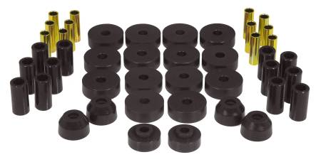 Prothane - Prothane 55-75 Jeep CJ5/7 Total Bushing Kit - Black