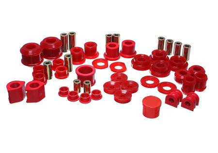 Energy Suspension - Energy Suspension 06-11 Honda Civic Si Red Master Bushing Set