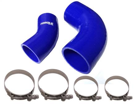 Torque Solution - Torque Solution IC Boost Tubes (Blue): Mazdaspeed 3 2007-2013