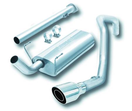 Borla - Borla 96-02 Toyota 4Runner 2.7L 4cyl/3.4L 6cyl 2WD/4WD Dual Right Rear Exit Catback Exhaust System