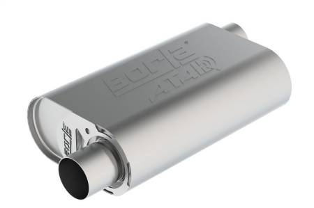 Borla - Borla CrateMuffler LS3 ATAK 2.5in Offset/Offset 14inx4.35inx9in Muffler