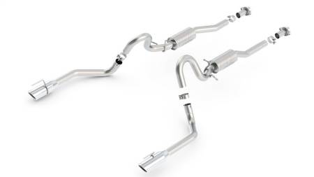 Borla - Borla 99-04 Ford Mustang GT 4.5L V8 AT/MT RWD 2dr ATAK SS Catback Exhaust