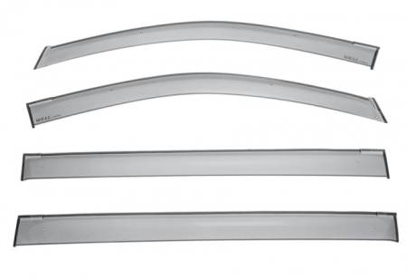 WellVisors - WellVisors Side Window Deflectors Dodge Grand Caravan 08-20 /Chrysler Town & Country 08-16 Premium Series