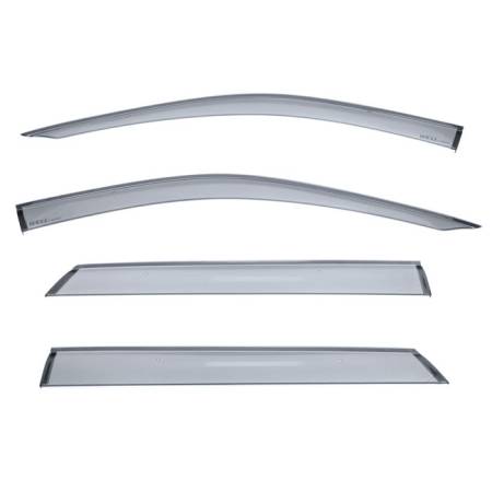 WellVisors - WellVisors Side Window Deflectors Dodge Durango 2011-2020 Premium Series