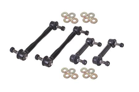 BMR Suspension - BMR 15-17 S550 Mustang Front and Rear Sway Bar End Link Kit - Black