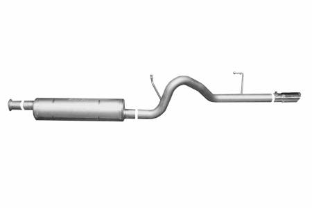 Gibson Performance Exhaust - Gibson 08-12 Jeep Liberty Limited 3.7L 2.5in Cat-Back Single Exhaust - Stainless