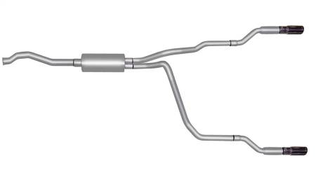 Gibson Performance Exhaust - Gibson 01-05 Ford Ranger XL 2.3L 1.75in Cat-Back Dual Split Exhaust - Aluminized