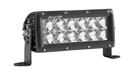 Rigid Industries - RIGID E-Series PRO LED Light, Flood Optic, 6 Inch, Black Housing