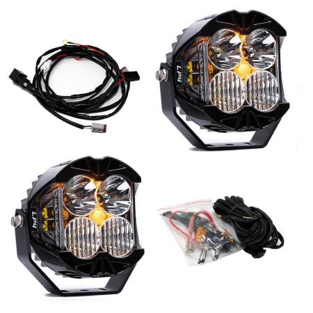 Baja Designs - Baja Designs LP4 Pro Driving/Combo LED - Clear (Pair)