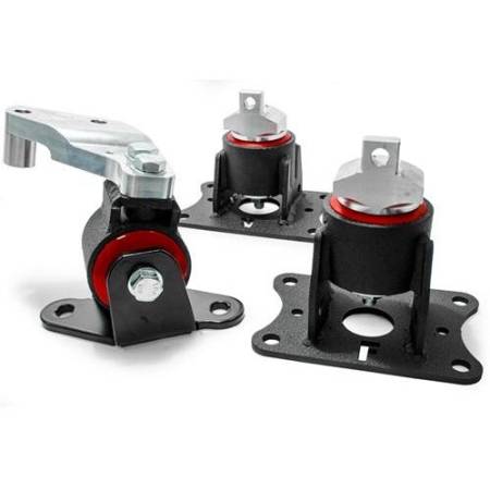 Innovative Mounts - Innovative 04-08 Acura TSX K-Series Black Steel Mounts 75A Bushings