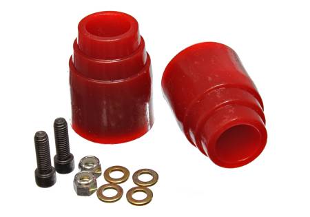 Energy Suspension - Energy Suspension 00-04 Ford Excursion Red Rear Axle Bump Stop Set