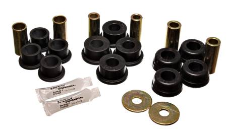 Energy Suspension - Energy Suspension 92-95 Toyota MR2 Black Rear Control Arm Bushing Set (includes Strut Bushings)