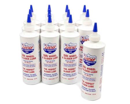 Lucas Oil - Lucas 5th Wheel Lube - Slider Lube - 1 pt - Set of 12