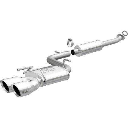 MagnaFlow Exhaust Products - MagnaFlow CatBack 18-19 Toyota Camry SE 2.5L Street Series Single Exit Polished Stainless Exhaust