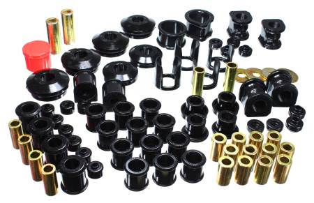 Energy Suspension - Energy Suspension 89-94 Nissan 240SX (S13) Black Hyper-Flex Master Bushing Set