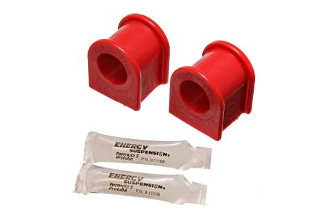 Energy Suspension - Energy Suspension 87-92 Toyota Supra Red 27mm Front Sway Bar Bushing Set