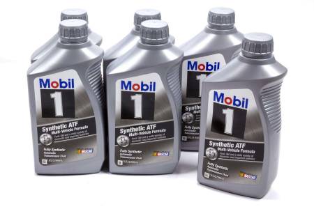 Mobil 1 - Mobil 1 Transmission Fluid - ATF - Synthetic - 1 qt - Set of 6