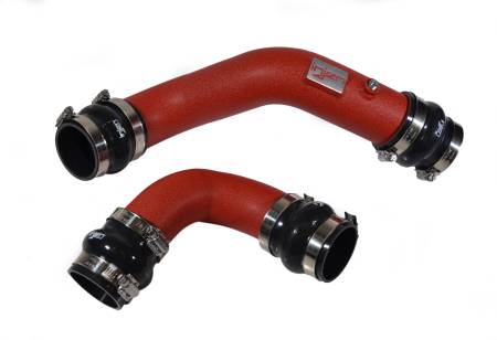 Injen - Injen 17-19 Honda Civic Type-R Aluminum Intercooler Piping Kit - Wrinkle Red