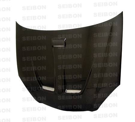 Seibon Carbon - Seibon MG-style carbon fiber hood for 2002-2007 Acura RSX