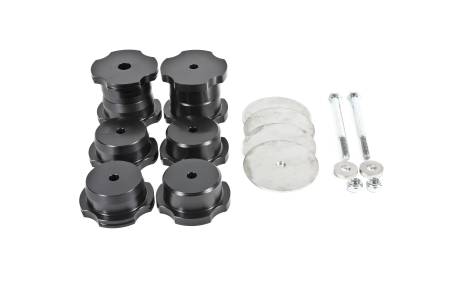 BMR Suspension - BMR 16-17 6th Gen Camaro Rear Cradle Bushing Kit (Delrin) - Black