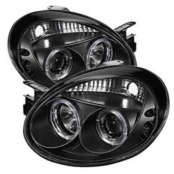 Spyder Auto - Spyder Dodge Neon 03-05 Projector Headlights LED Halo LED Black High H1 Low H1 PRO-YD-DN03-HL-BK