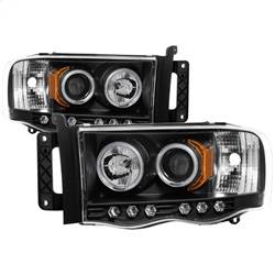 Spyder Auto - Spyder Dodge Ram 1500 02-05 03-05 Projector Headlights CCFL Halo LED Blk PRO-YD-DR02-CCFL-BK