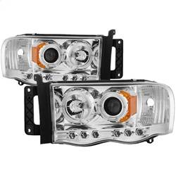 Spyder Auto - Spyder Dodge Ram 1500 02-05/Ram 2500 03-05 Projector Headlights LED Halo LED Chrm PRO-YD-DR02-HL-C