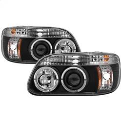 Spyder Auto - Spyder Ford Explorer 95-01 1PC Projector Headlights LED Halo Blk PRO-YD-FEXP95-HL-1PC-BK