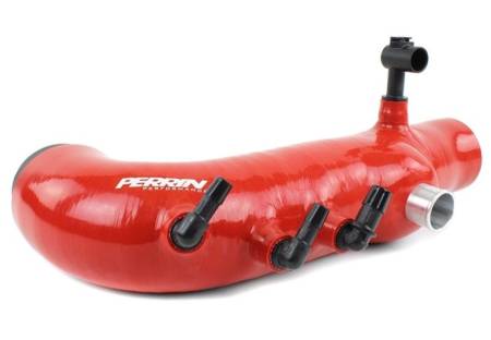 PERRIN Performance - Perrin 08-13 Subaru WRX / 05-09 Legacy GT Red Turbo Inlet Hose