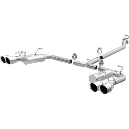 MagnaFlow Exhaust Products - MagnaFlow 18-19 Toyota Camry XSE 2.5L Street Series Cat-Back Exhaust w/4in Polished Quad Tips