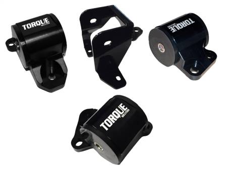 Torque Solution - Torque Solution Billet Aluminum Mount Kit (2 Bolt): 96-00 Honda Civic EK B/D-Series