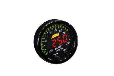 AEM Electronics - AEM X-Series Boost Pressure -30inHg 35psi Gauge