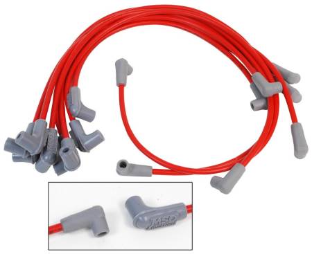 MSD Ignition - MSD Wire Set, Super Conductor, Small Block Chevy to use w/ PN 8541 Crab Cap