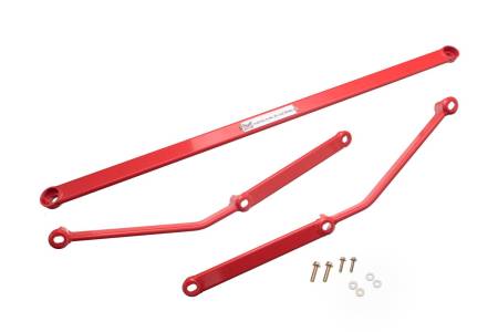 Megan Racing - Megan Racing H-Brackets for Lexus IS250 06-11 - Rear Lower Red