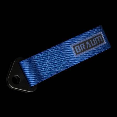 BRAUM RACING SEATS & MORE - BRAUM Racing Blue Tow Strap Kit - Each