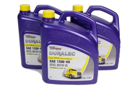 Royal Purple - Royal Purple Motor Oil - Duralec Ultra - 15W40 - Synthetic - 1 gal - Set of 3