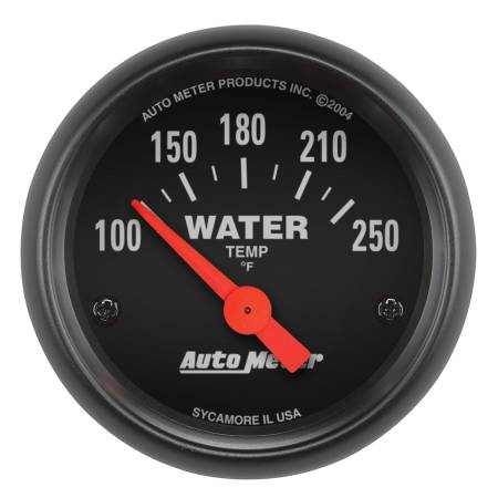 AutoMeter - AutoMeter Z-Series 52mm 100-250 Degrees F. SSE Water Temp Gauge