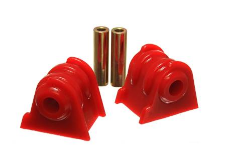 Energy Suspension - Energy Suspension 97-03 Jeep Wrangler Red Motor Mount Set (2 pc set)