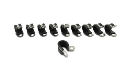 Vibrant Performance Cushion Clamps for 1/2in (-8AN) Hose - Pack of 10