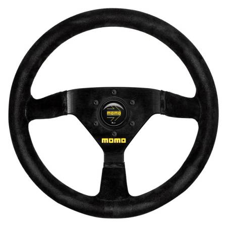 Momo - Momo MOD69 Steering Wheel 350 mm -  Black Suede/Black Spokes