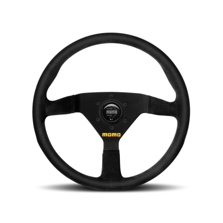 Momo - Momo MOD78 Steering Wheel 320 mm - Black Leather/Black Spokes