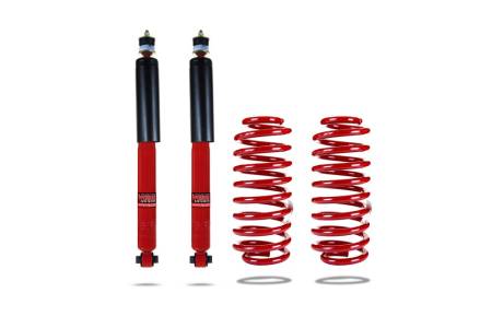 Pedders Suspension - Pedders EziFit SportsRyder Rear Spring And Shock Kit 05-14 Ford Mustang