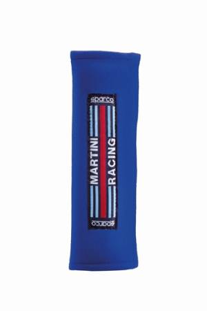 Sparco - Sparco Belt Pad Martini-Racing Blue