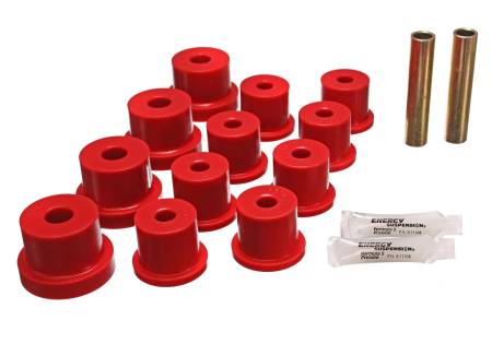 Energy Suspension - Energy Suspension Nova Mono Leaf Spring Bushings - Red