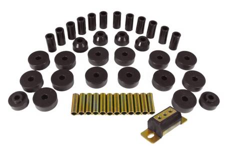 Prothane - Prothane 74-75 Jeep CJ5 Total Bushing Kit - Black