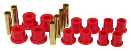 Prothane - Prothane 89-95 Ford Ranger Spring & Shackle Bushings - Red